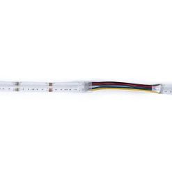 Conector Hippo RGB + CCT COB Tira a Cable - PCB 12mm - 6 pines - IP20 - Máx. 24V