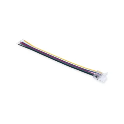 Conector Hippo RGB + CCT COB Tira a Controlador - PCB 12mm - 6 pines - IP20 - Máx. 24V