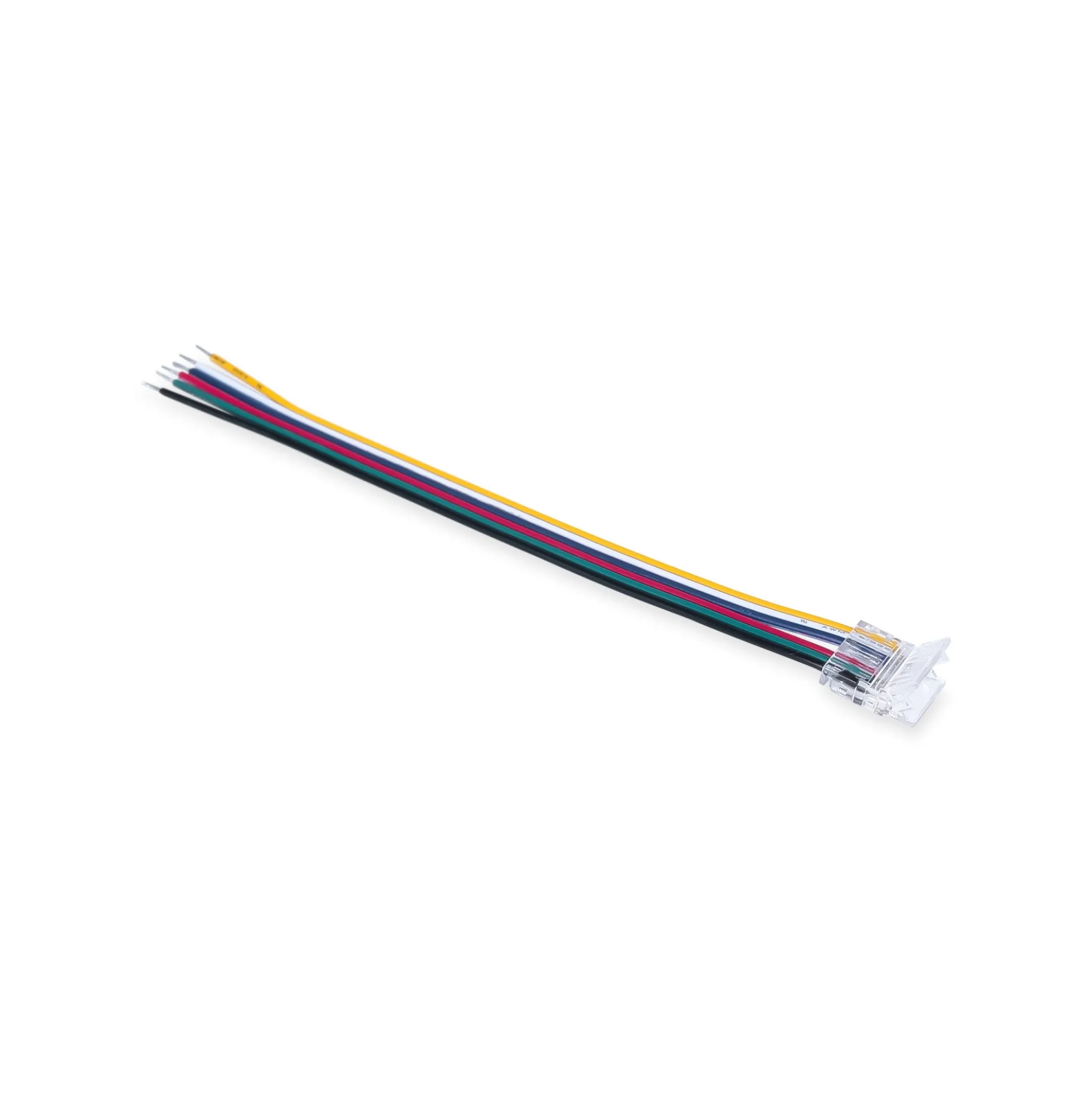 Conector Hippo RGB + CCT COB Tira a Controlador - PCB 12mm - 6 pines - IP20 - Máx. 24V