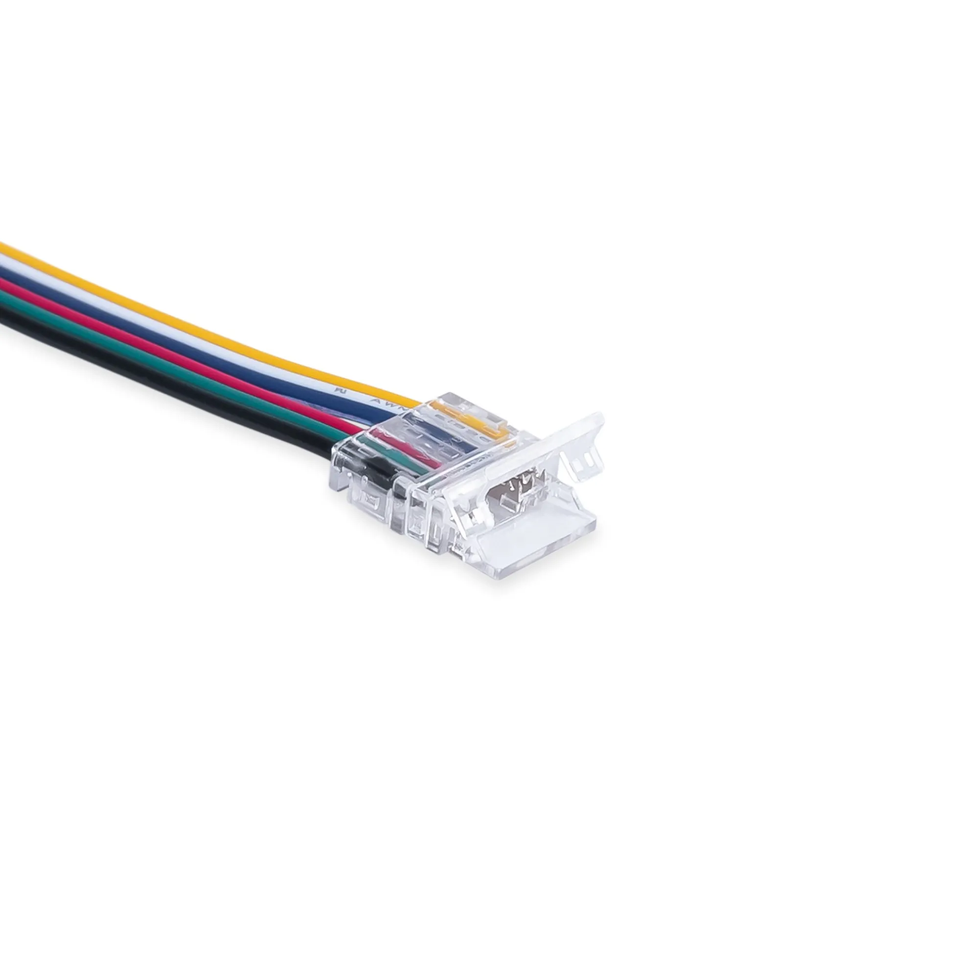 Conector Hippo RGB + CCT COB Tira a Controlador - PCB 12mm - 6 pines - IP20 - Máx. 24V