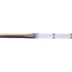 Conector Hippo RGB + CCT COB Tira a Controlador - PCB 12mm - 6 pines - IP20 - Máx. 24V