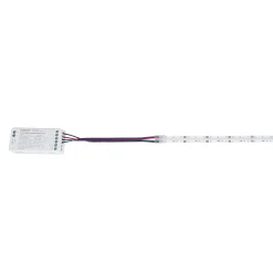 Conector Hippo Tira RGB COB a Controlador - PCB 10mm - 4 pines - IP20 - Máx. 24V