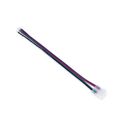 Conector Hippo Tira RGB COB a Controlador - PCB 10mm - 4 pines - IP20 - Máx. 24V