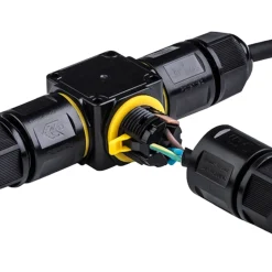 Conector impermeable en T - M20 - IP68 - 0.5 - 2.5mm²