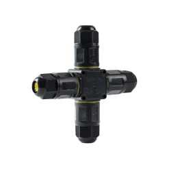 Conector impermeable en X - 3P - IP68 - 0,5-2,5mm² - 24A - T105