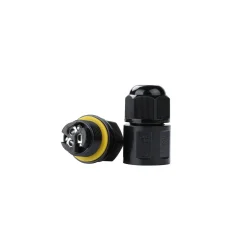 Conector impermeable mini - 3P - IP68 - 0,5-2,5mm² - 24A - T105