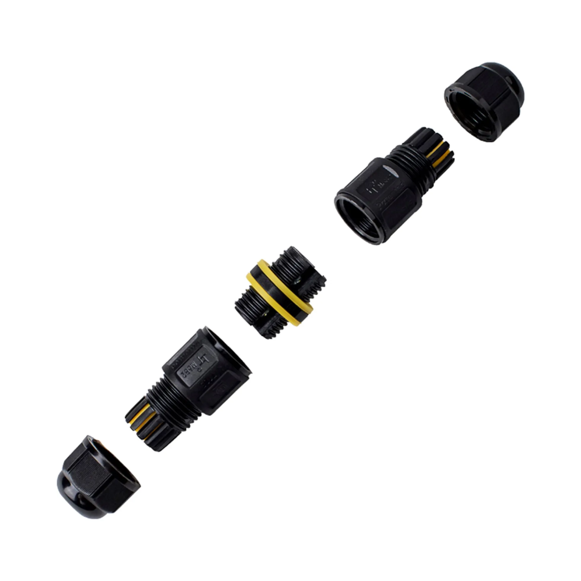 Conector impermeable - 3P - IP68 - 0.5-1.5mm² - 17,5A - T105