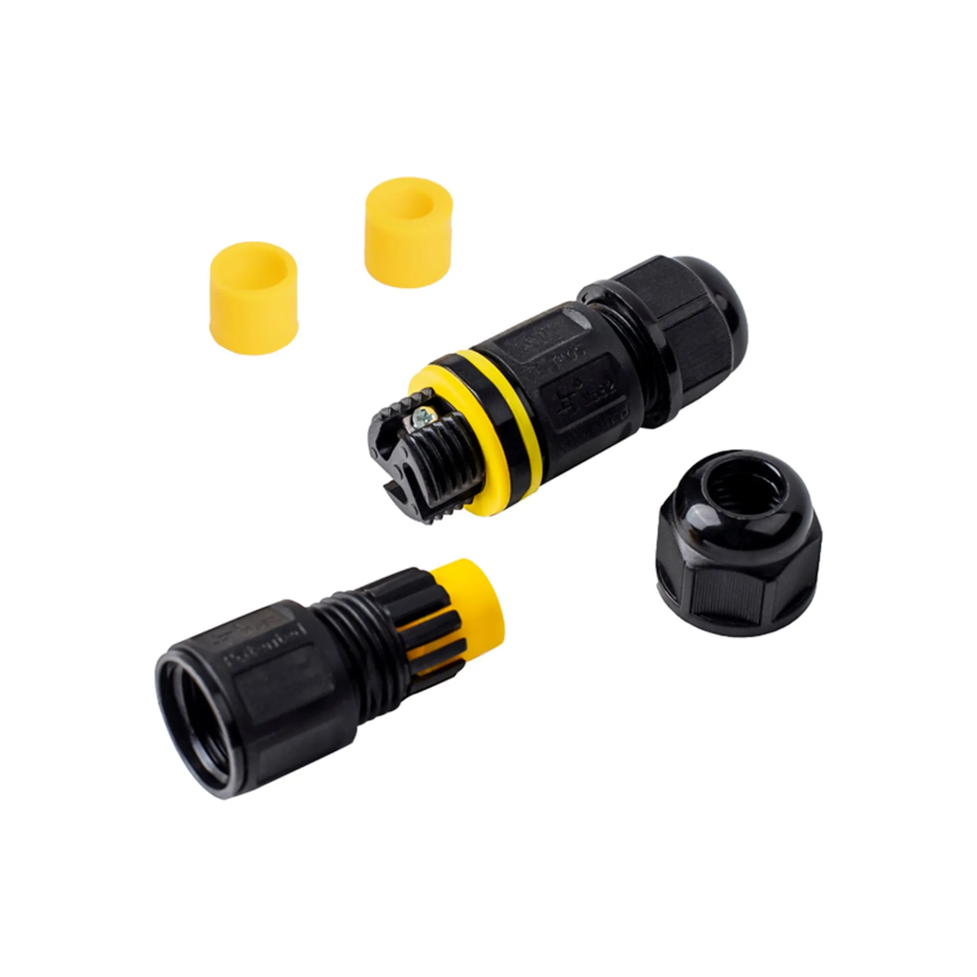 Conector impermeable - 3P - IP68 - 0.5-1.5mm² - 17,5A - T105