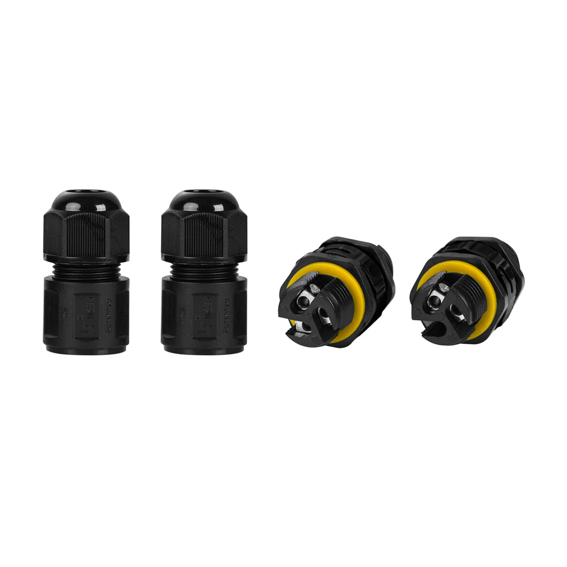 Conector impermeable - 3P - IP68 - 0.5-1.5mm² - 24A - T105