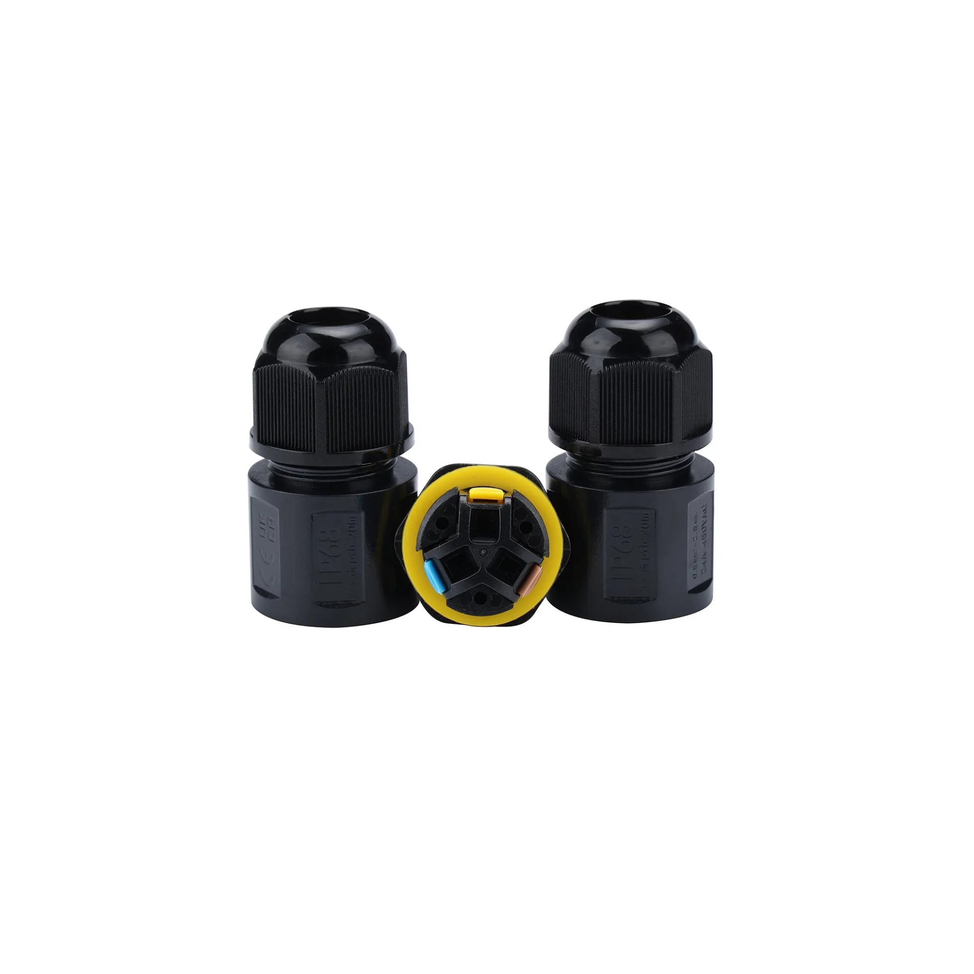 Conector impermeable 3P - M20 - IP68 - 0.5 - 2.5mm²