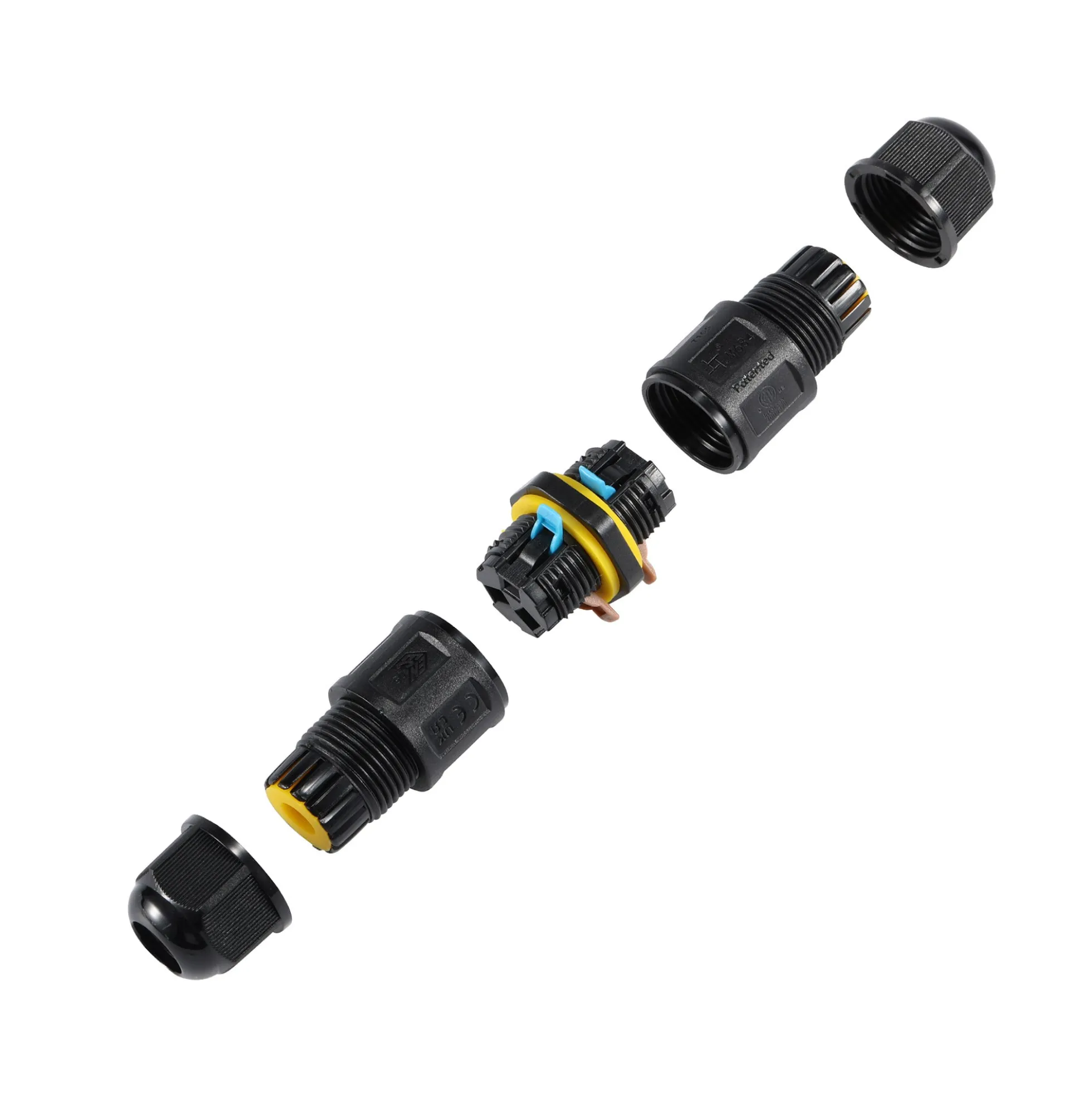 Conector impermeable 3P - M20 - IP68 - 0.5 - 2.5mm²
