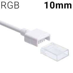 Conector inicio tira a cable RGB PCB 10mm IP68