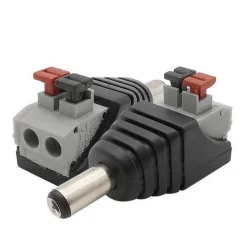 Conector Jack RCA Macho conexión rápida para tira LED