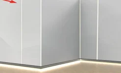 Conector 180º para Perfil de Integración Escayola/Pladur para tira LED