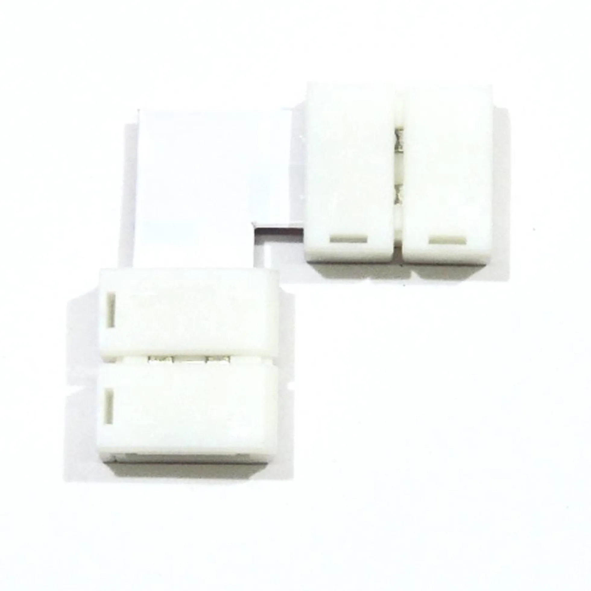Conector para tiras LED 12V 10mm para esquinas 90º