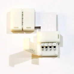 Conector para Tiras LED 12V RGB 10mm para esquinas 90º