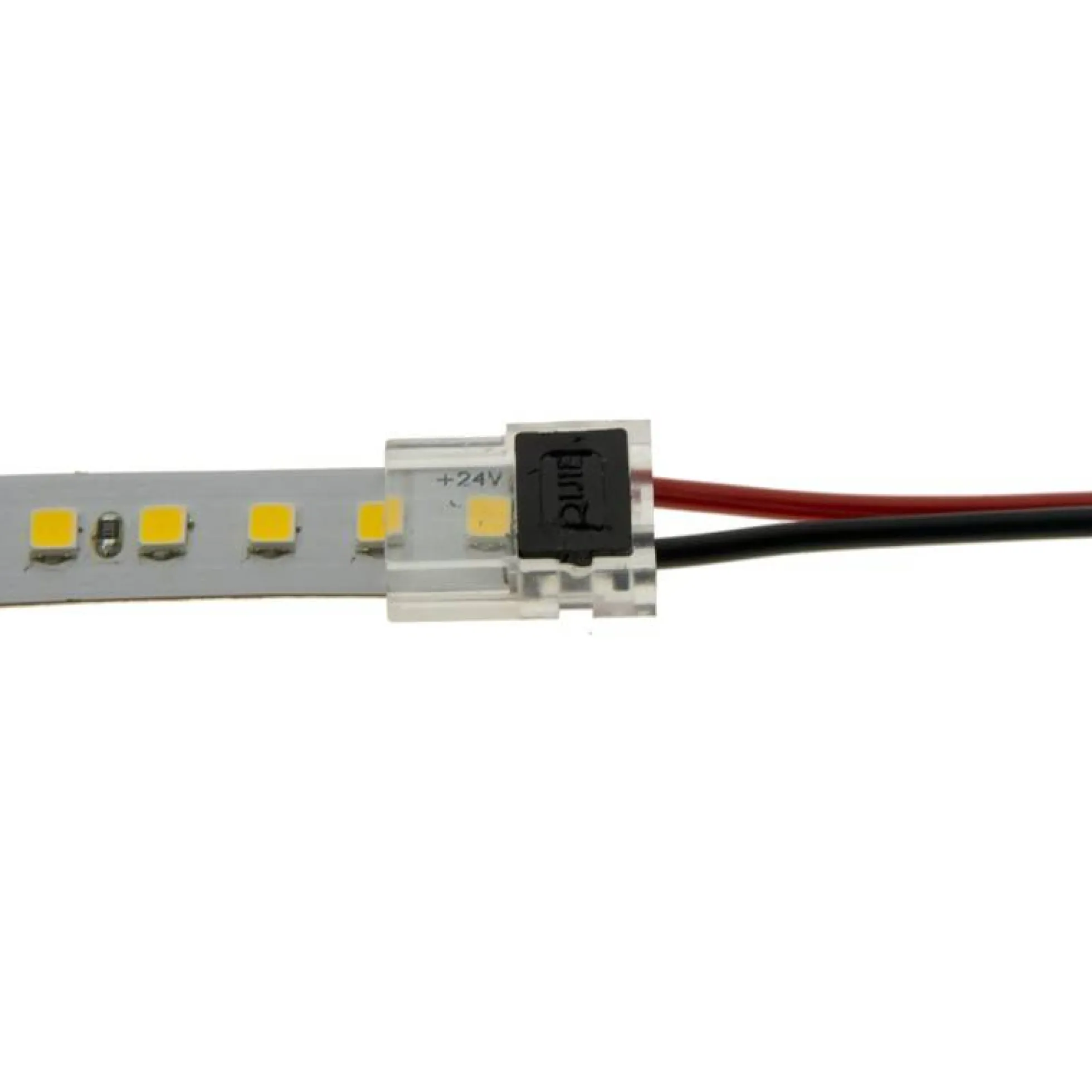 Conector rápido CLIP 2 pin - Tira a cable PCB 10mm IP20 máx. 24V