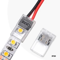 Conector rápido CLIP 2 pin - Tira a cable PCB 8mm IP20 máx. 24V