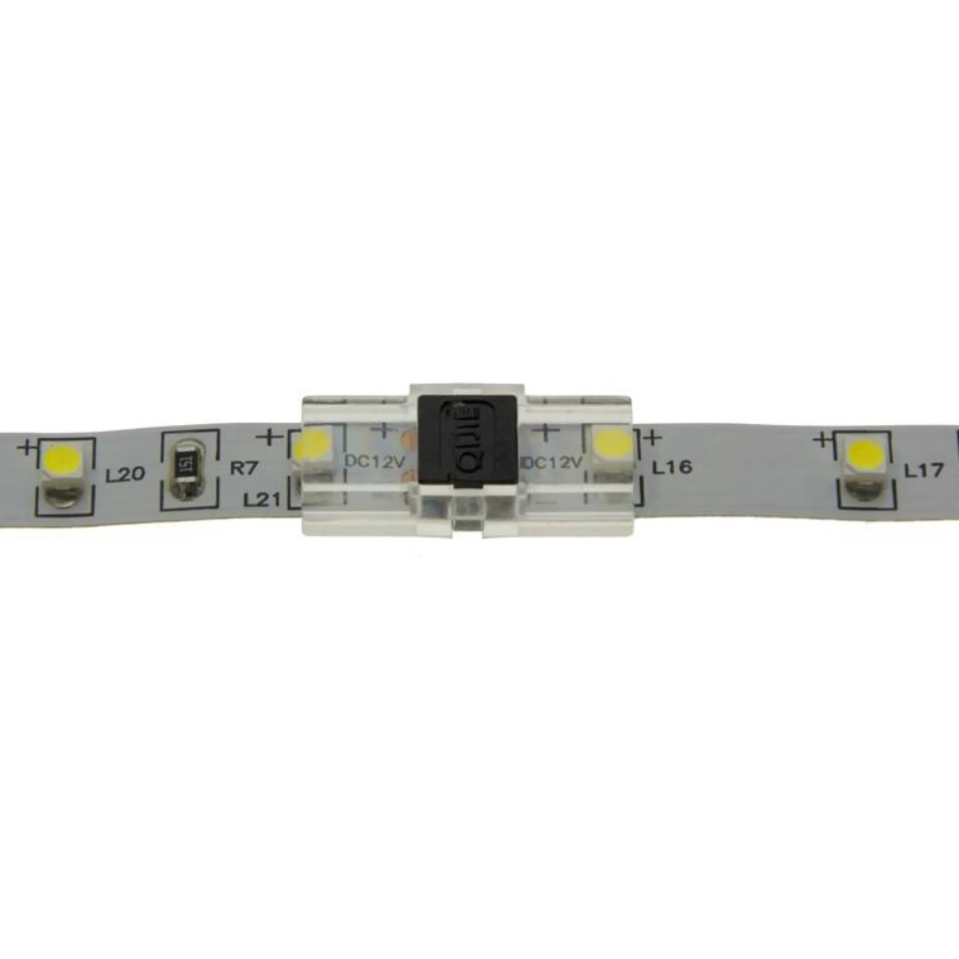 Conector rápido CLIP 2 pin - Unión tira a tira PCB 8mm IP20 máx. 24V