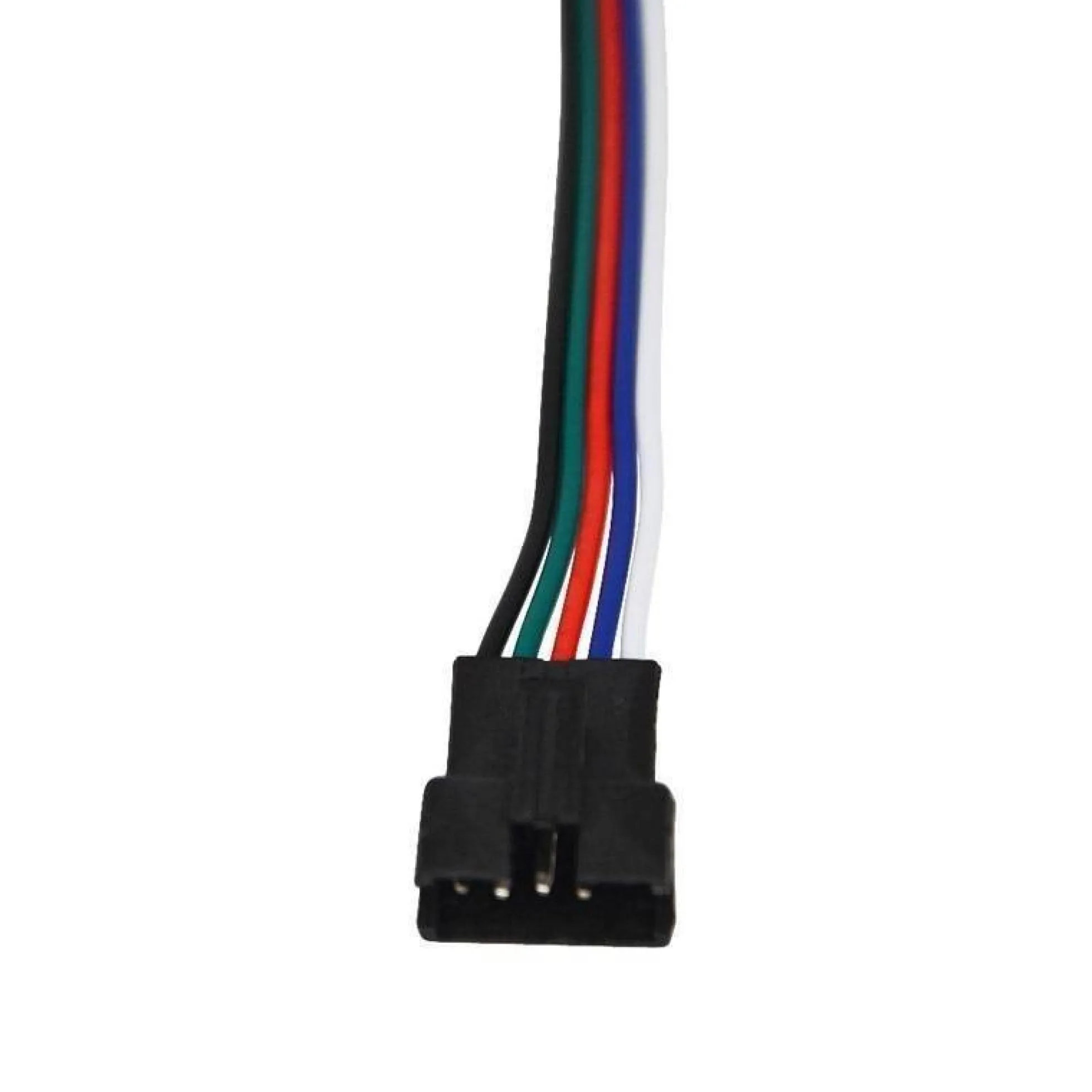 Conector rápido macho 5 pins para tira led RGBW IP20