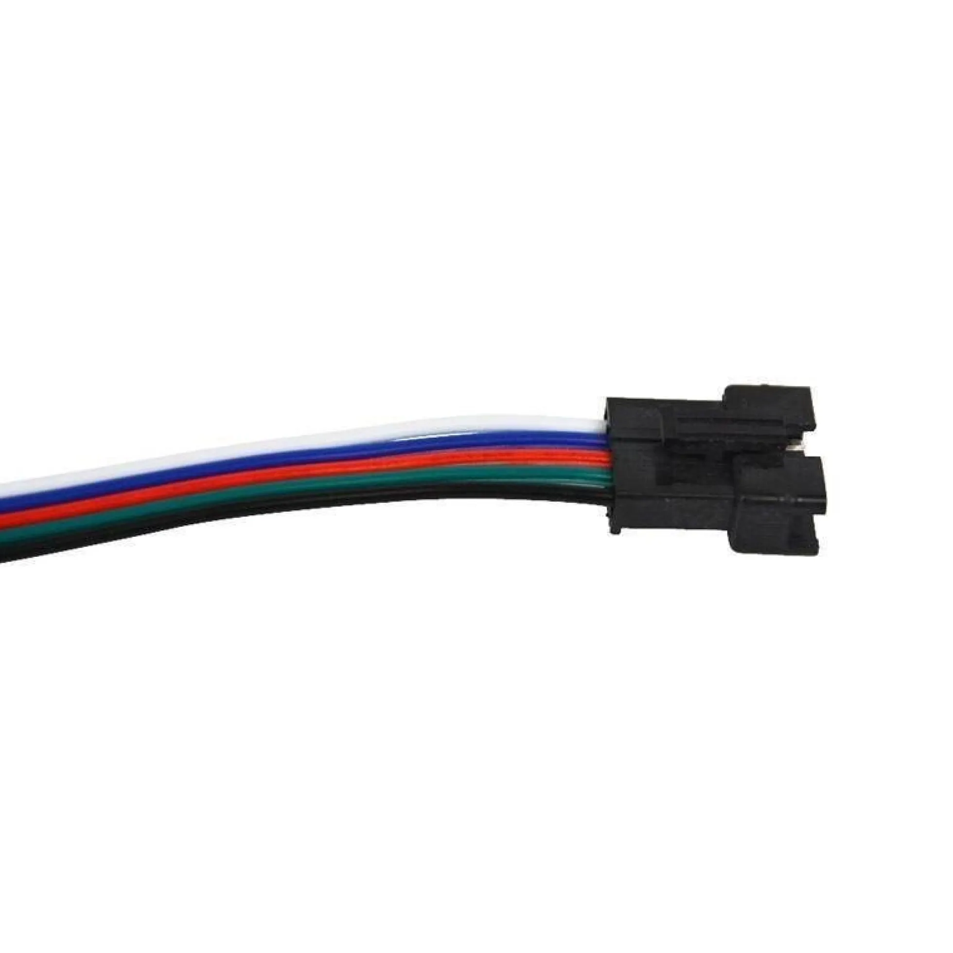 Conector rápido macho 5 pins para tira led RGBW IP20