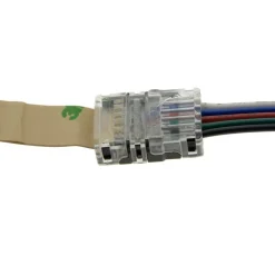 Conector rápido 5 pin RGBW - Tira a cable PCB 12mm IP20 Máx. 24V