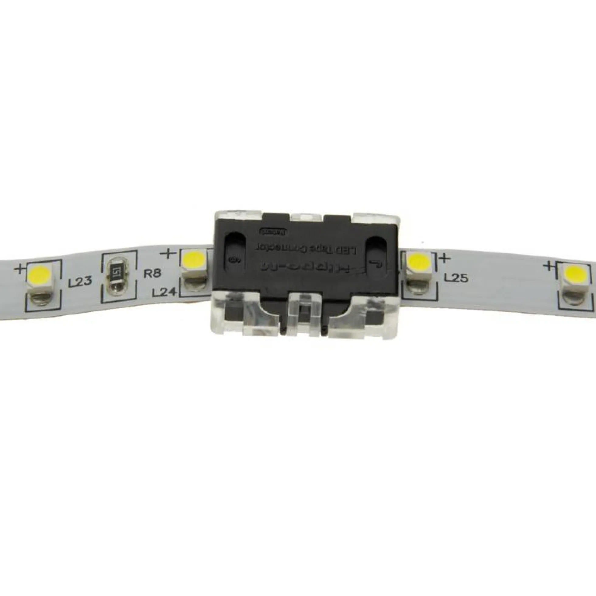 Conector rápido 2 pin - Unión tira a tira PCB 8mm IP20 Máx. 24V