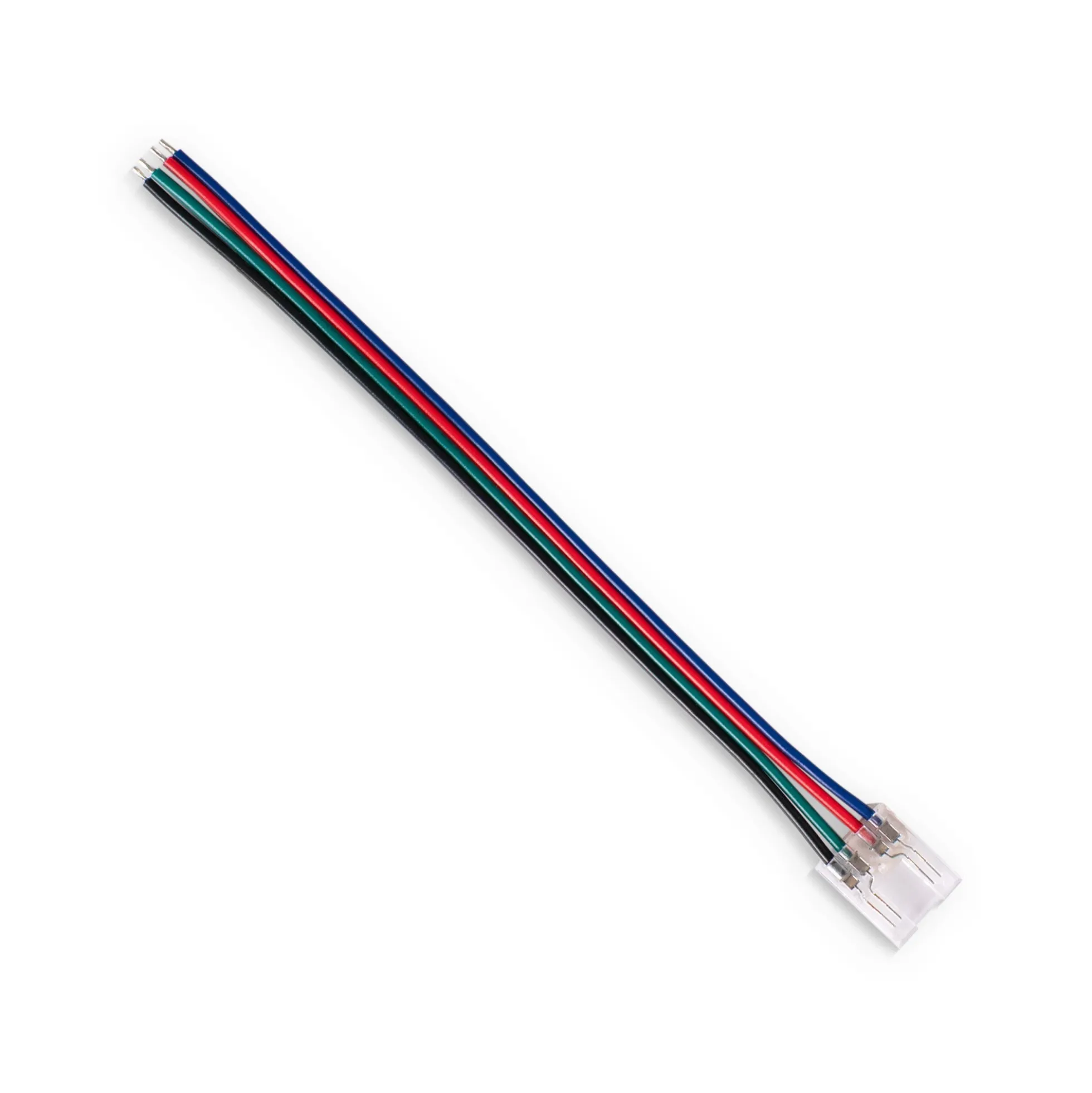 Conector tira LED COB a fuente de alimentación - RGB - 12mm - IP20