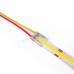Conector tira LED COB a fuente de alimentación - CCT - 10mm - IP20