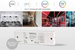 Controlador Bluetooth 12-24V monocolor + CCT + RGBW + RGBCCT 4 en 1 - SUNRICHER