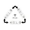 Controlador CCT 12-24V DC - 2 canales - 5A/canal - RF 2.4GHz - Skydance