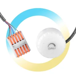 Controlador DALI regulable para las campanas LED B8137-B8138
