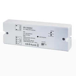 Controlador monocolor dimable - AC TRIAC RF Dimmer - 2 canales 1,2A/ch - 100-240VAC Sunricher - Perfect RF