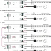 Controlador MONOCOLOR/RGB dimmer 230V - 3 Canales - 1.6A/Canal - Receptor RF/DMX SUNRICHER - Perfect RF