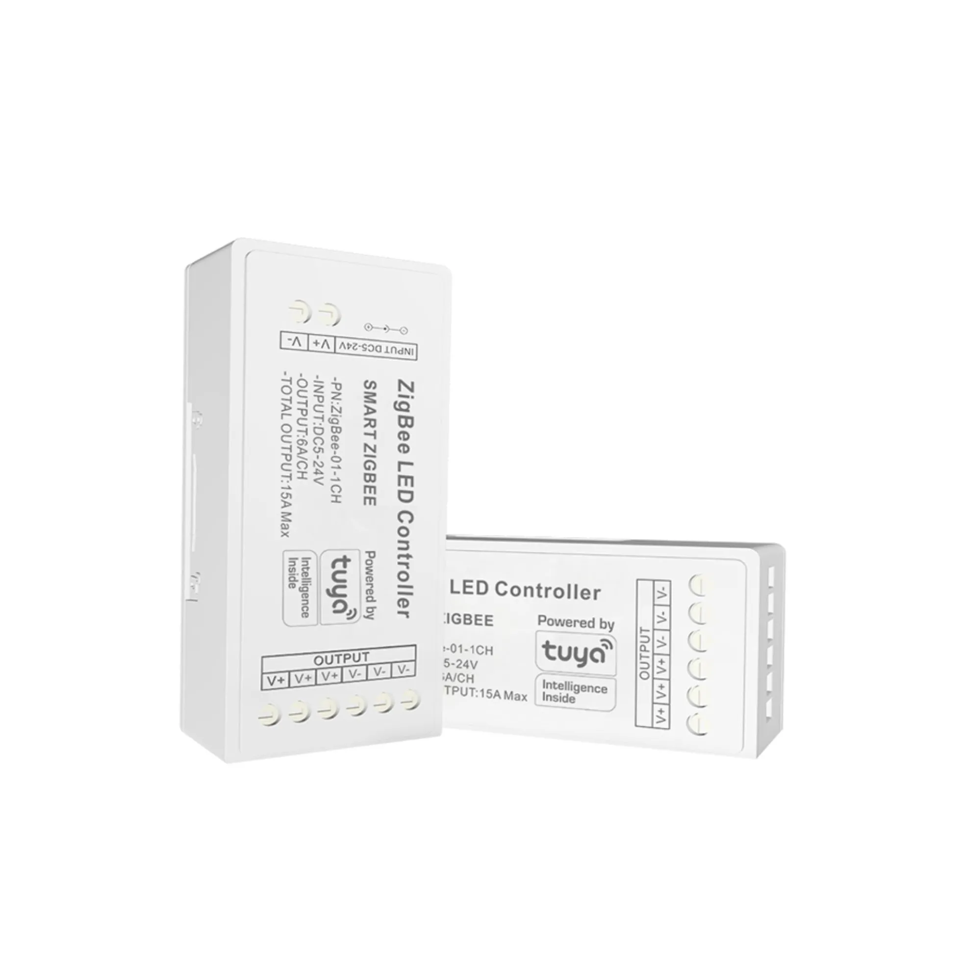 Controlador para tira LED monocolor - 6A por canal - ZigBee/TUYA SMART