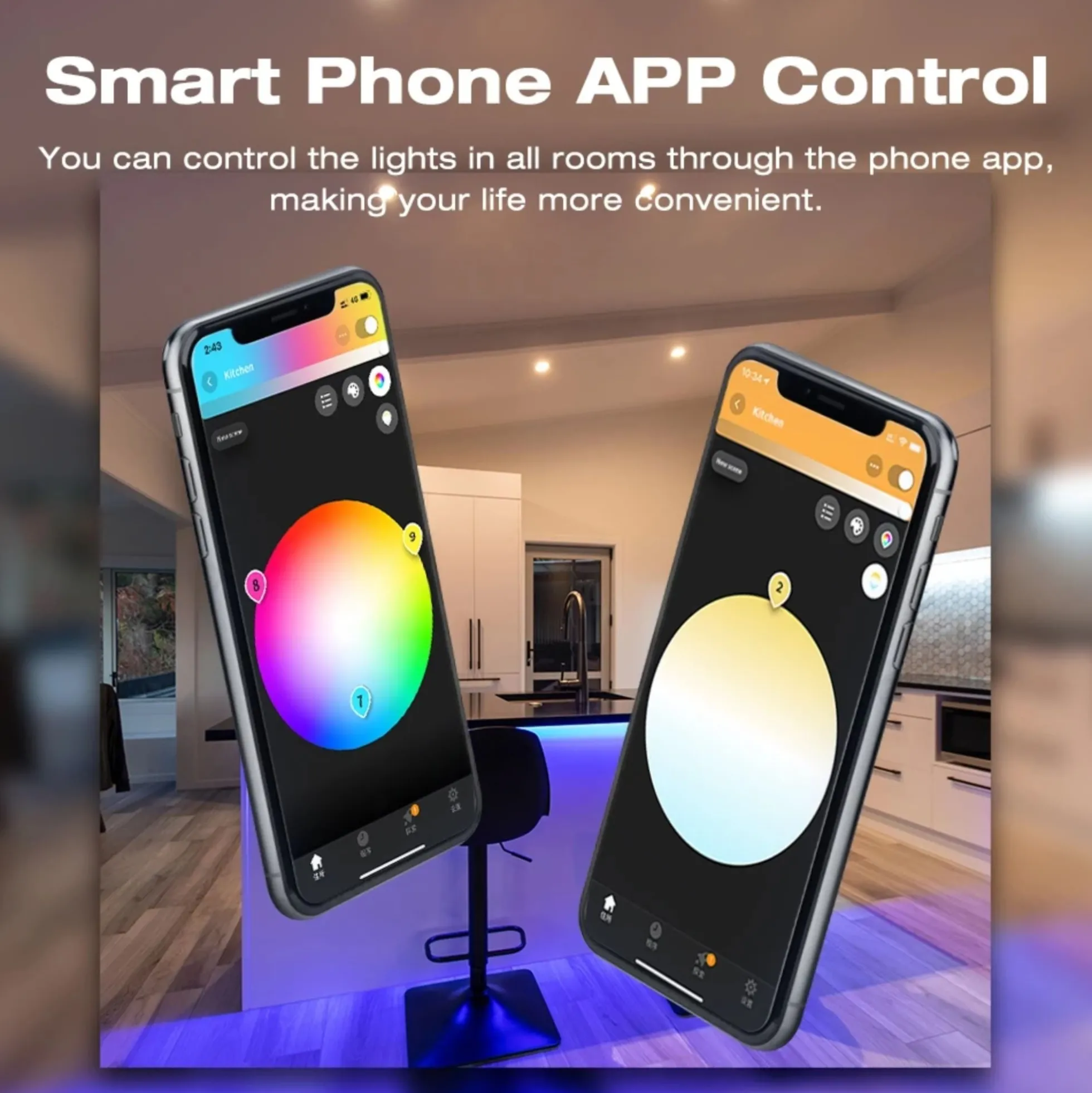 Controlador para tira LED RGB - 6A por canal - ZigBee/TUYA SMART