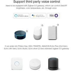 Controlador para tira LED RGB + CCT - 6A por canal - ZigBee/TUYA SMART