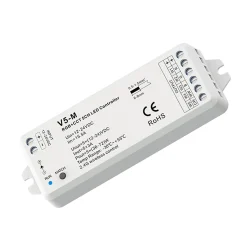 Controlador RGB + CCT 12-24V DC - 5 canales - 3A/canal - RF 2.4GHz - Skydance
