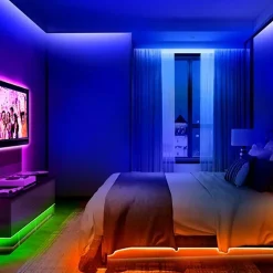 Controlador RGB para tiras LED con panel táctil RF - 5-24V/DC