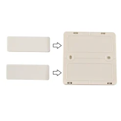 Controlador RGBW para tiras LED con panel táctil RF - 5-24V/DC
