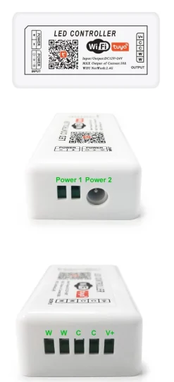 Controlador SMART+ WIFI CCT 12/24V 2 canales 10A