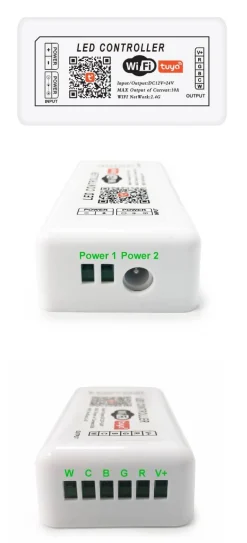 Controlador SMART+ WIFI RGB+CCT 12/24V 5 canales