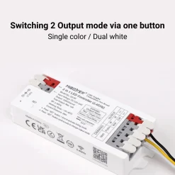 Controlador tira LED 2 en 1- Monocolor - CCT - 12/24V DC - 2.4GHz - Mi Boxer - E2-RF