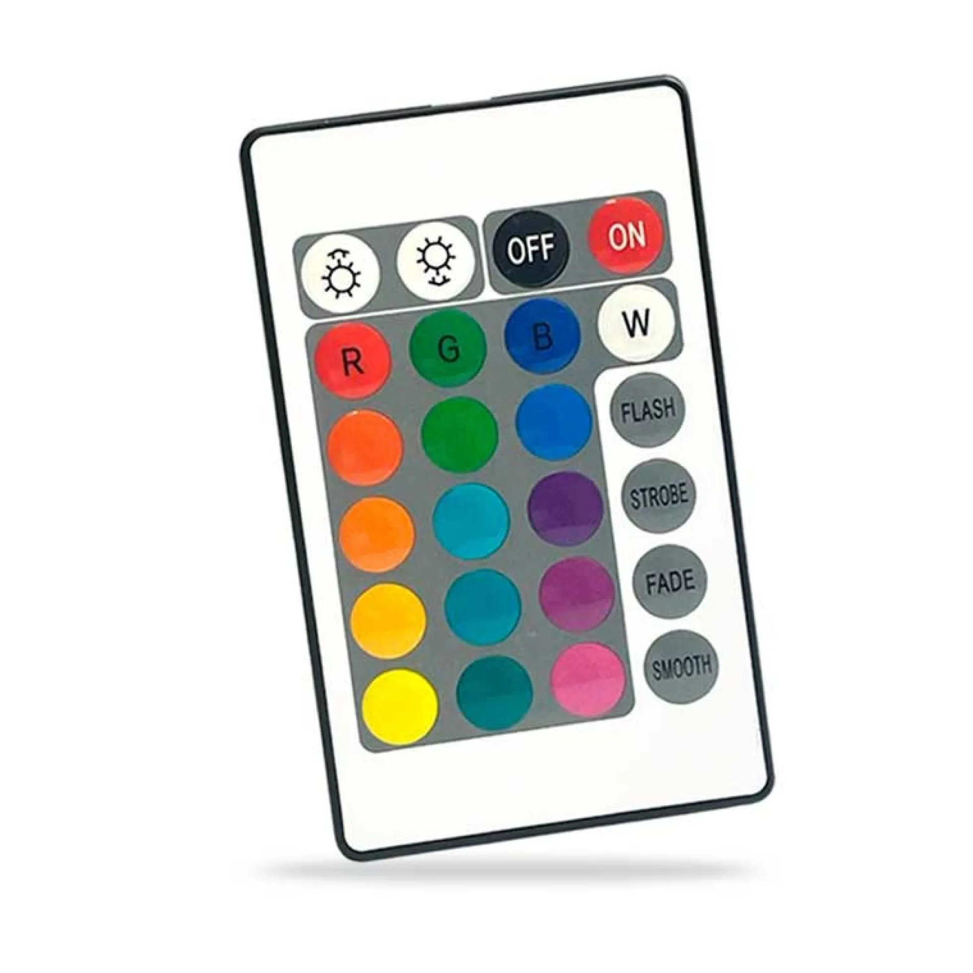 Controlador Tira LED RGB 2 Amp por canal, Control Remoto IR 24 Teclas
