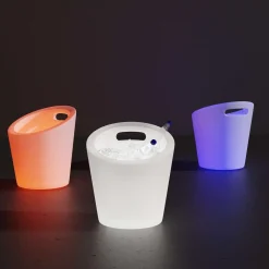 Cubitera LED RGBW - 6W - Ø 29 cm - Recargable