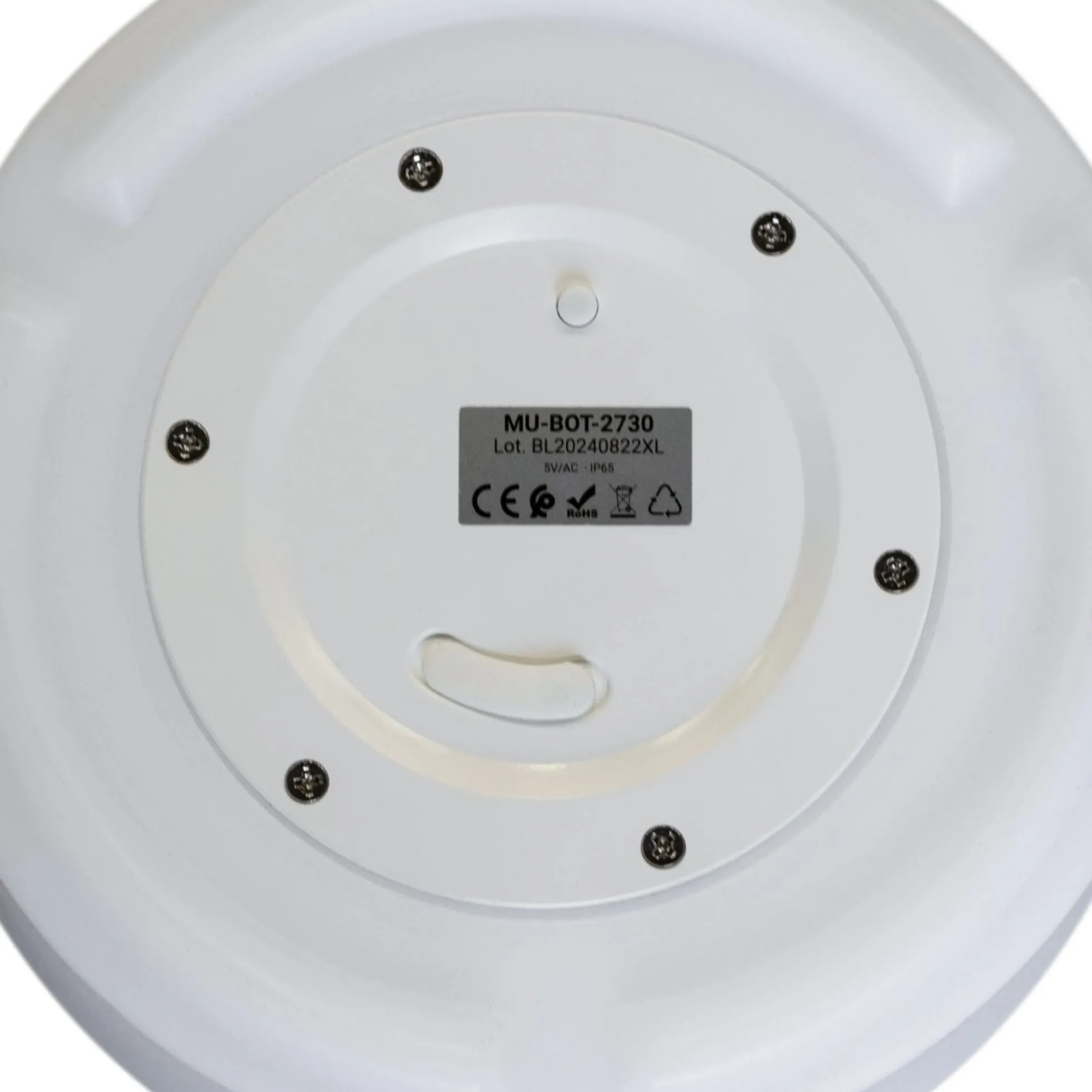 Cubitera LED RGBW - 6W - Ø 29 cm - Recargable