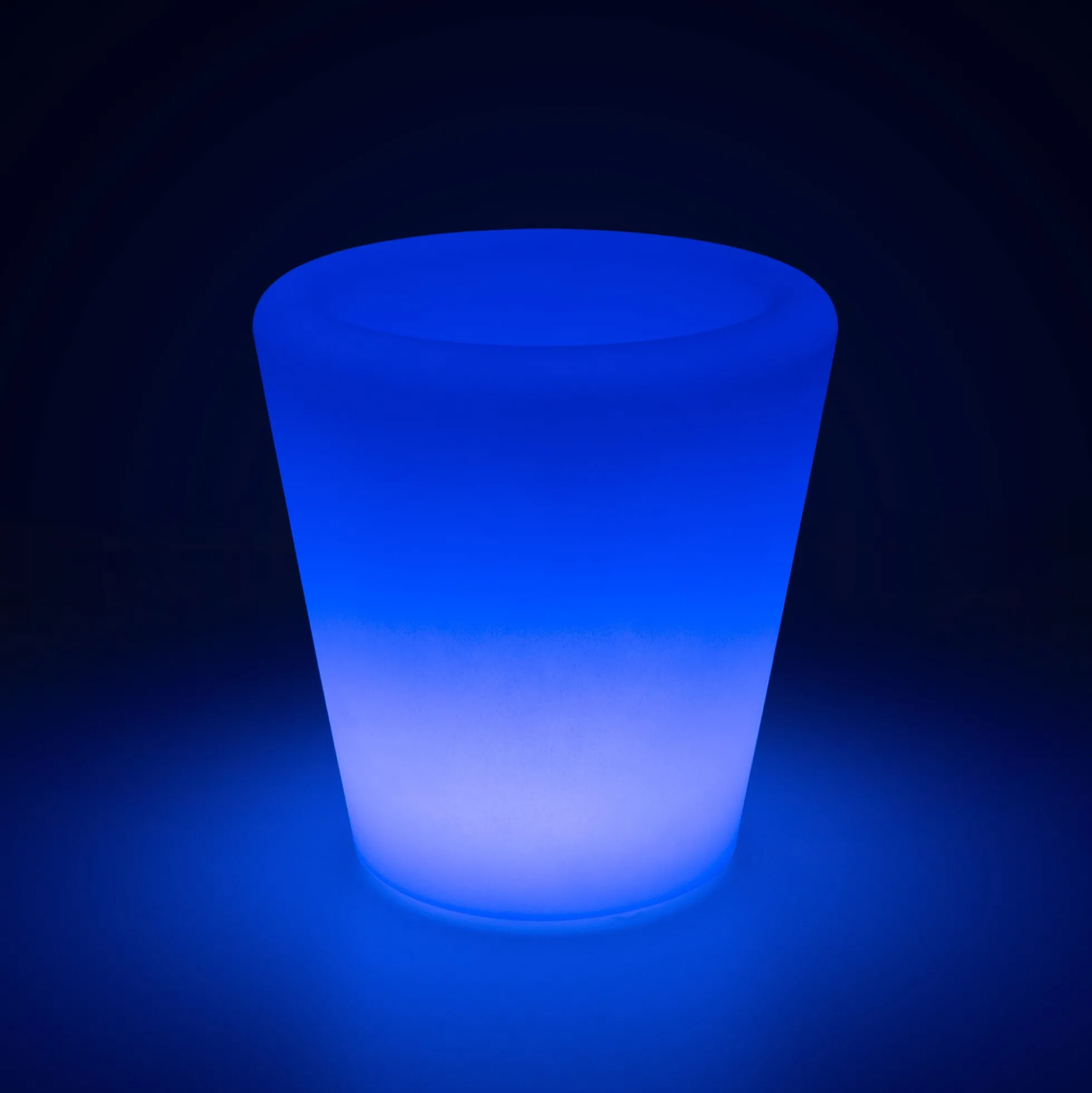 Cubitera LED RGBW - 6W - 29 x Ø 28cm - Recargable