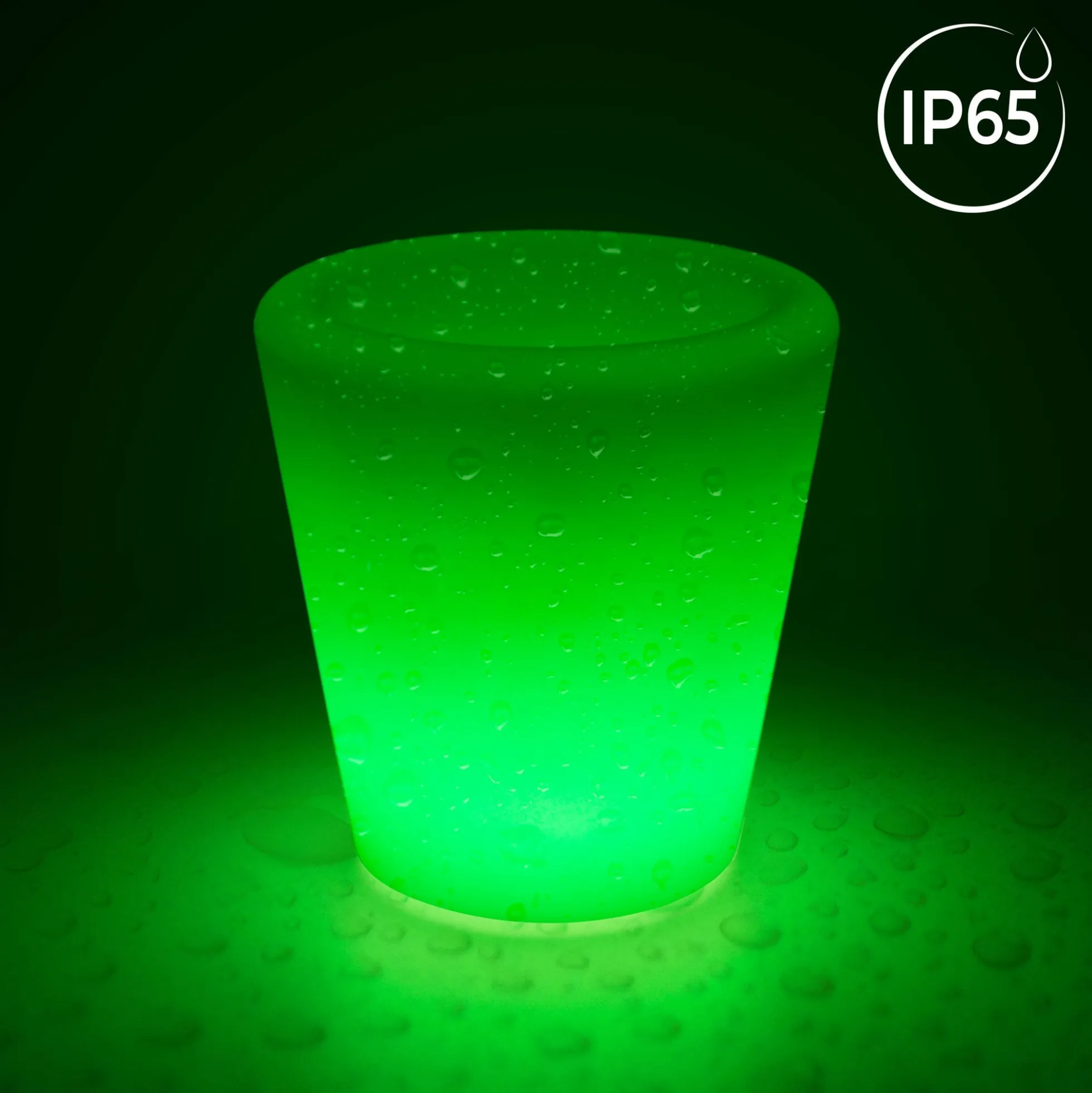 Cubitera LED RGBW - 6W - 29 x Ø 28cm - Recargable