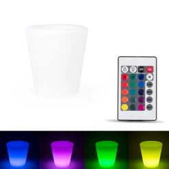 Cubitera LED RGBW - 6W - 29 x Ø 28cm - Recargable