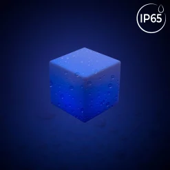 Cubo luminoso LED RGBW - 4W - Recargable